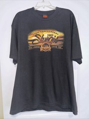 Sturgis Hot Leather Black Hills Rally 2013 XL Harley T Shirt Black Eagle