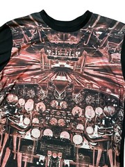 Rich Gang Hi Speed Takeoff Airplane Cockpit T-Shirt Men’s Size Large