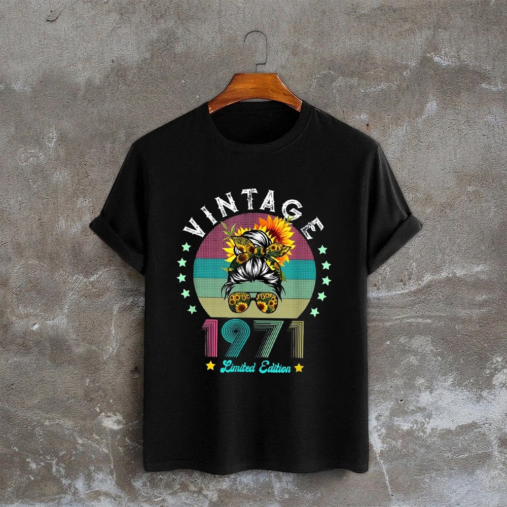 Vintage 1971 55th Birthday Limited Edition Shirt