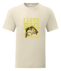 Fishing I Love Big Girls Fish Humour Novelty T Shirt Various Colours And Sizes