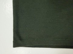 Vintage 90s Ribbed Knit Shirt Men Large V-Neck Minimal Casual Heavy Rayon Blend