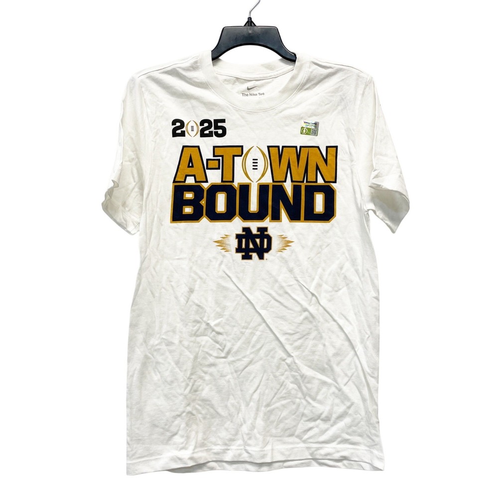 Nike Men’s 2025 Notre Dame Fighting Irish National Championship Shirt Large