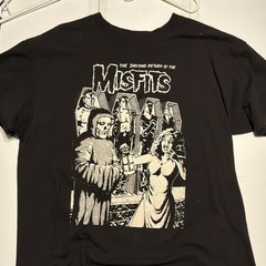 Gildan Misfits Shocking Return Graphic Tee Black Men’s XL Crew Neck SS Cotton
