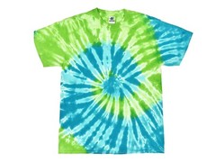 Tie Dye T-Shirts Santa Lucia Kids & Adult S M L XL 2XL 3XL Cotton Colortone