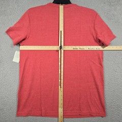 LUCKY BRAND Guns n Roses Mens Large Red Distressed Casual Music Rock Metal NWT