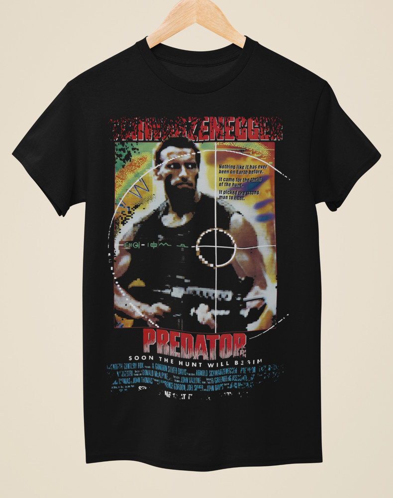 Predator – Movie Poster Inspired Unisex Black T-Shirt