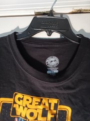 Great Wolf Lodge Men’s Graphic Black T-Shirt Size 2X
