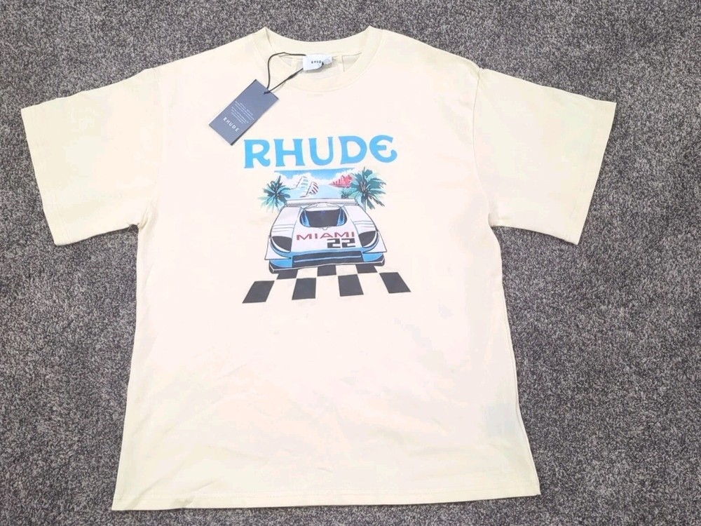 RHUDE Miami 22 T-Shirt Mens Size M Made USA NWT