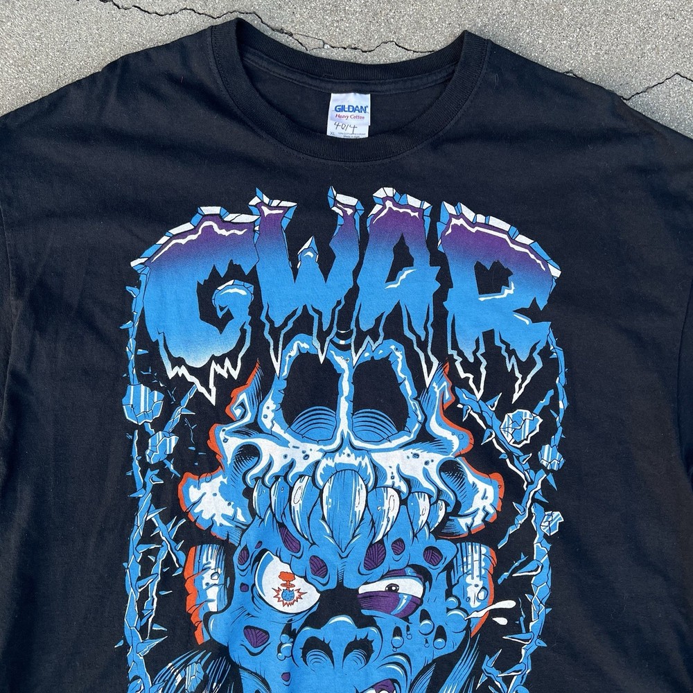 2013 GWAR Madness At The Core Of Time Tour Heavy Metal Punk Band T-Shirt XL