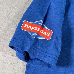 Happy Dad Full Send T-Shirt Adult Large Blue Nelk Boys Graphic Logo YouTube
