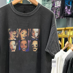 2001 Tomb Raider Lara Croft – Aged T-Shirt Black L