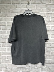 Pacsun Men’s Cropped Black T-Shirt Black Washed Size XL New