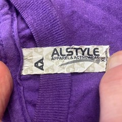 ALSTYLE Apparel Jefferson Airplane Band Activewear Purple Graphic T Shirt Men XL