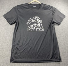 Alleson Athletic T-shirt with a “GPSA Lions” graphic print Sz L