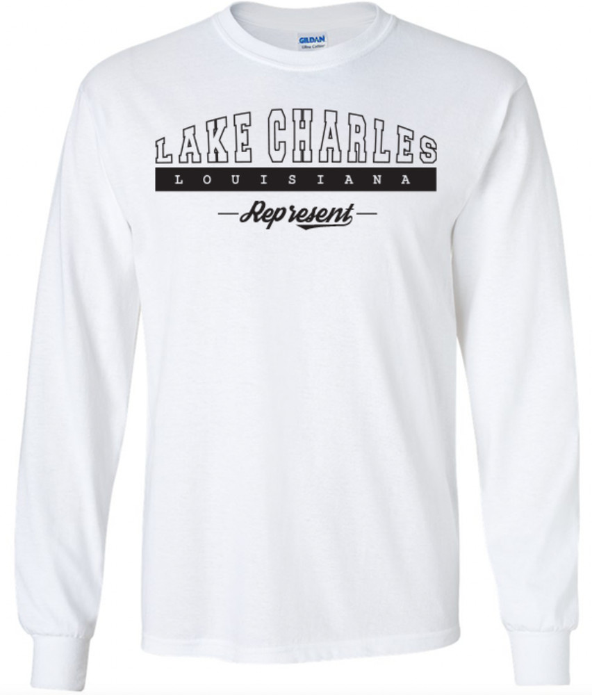 Lake Charles Louisiana T-Shirt Long Sleeve Graphic tee