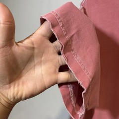 Vintage Eddie Bauer Y2K Distressed Sun Fade Distressed Men’s 2XL PINK T Shirt