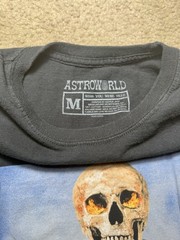 Travis Scott 2018 M Astroworld Festival Long Sleeve w/ Skeleton Astronaut