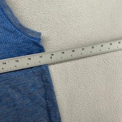 Nike Running Tank Top Men’s Small Blue Seamless Lightweight Training Sleeveless