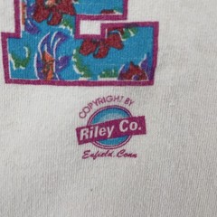 Vintage Lake George New York Shirt Mens L Off White Beach Vacation Graphic 90s