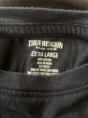 True Religion Men’s Short Sleeve Crew Neck T Shirt Lot of 2 Size XL