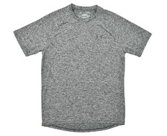 Under Armour Men’s Size M Gray Heather Tech Tee Short Sleeve Raglan Athletic Shi
