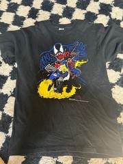 Vintage 1992 Marvel Comics Venom vs. Ghost Rider and Spider-Man Graphic T-Shirt