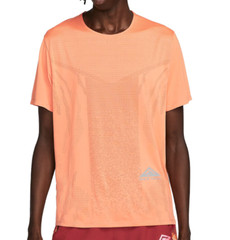 NWT Nike DM4646-871 Men Dri-Fit Rise 365 Trail Running Top Orange Trance Size M
