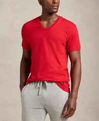 Polo Ralph Lauren V-Necks T-Shirt Three Classic Fit size M or L Cotton $49