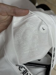 Chrome Hearts Neck Logo T Shirt Size Large 100% Authentic Guaranteed! (NEW)