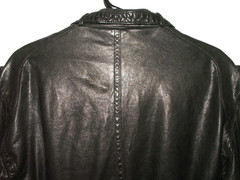 Men’s All Saints COERCE LEATHER SHIRT jacket overshirt XL (ref56) £149.99!!!!!