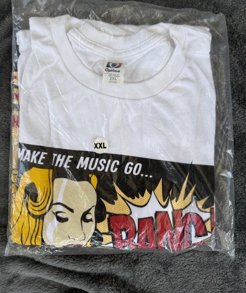 “Make the Music Go Bang Festival” 9/20/2014 Shirt Sz XXL New In Bag. X/Los Lobos