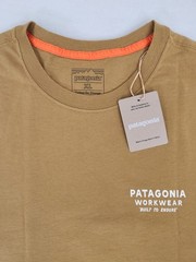 Patagonia Forge Born T-Shirt BobCat Brown Cotton Men’s Size XL New