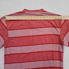 Denim & Rivets Short Sleeve Shirt Men’s Size L Color Red/White V Double Collar
