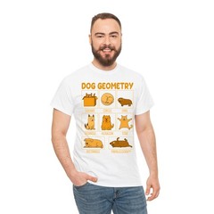 Dog Geometry Math Teacher STEM Humor School Gift Women Men Shirt