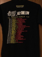 Pierce The Veil & All Time Low – Spring Fever Tour MMXIII/Black Shirt/2 Sided/M