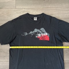 The North Face Mens L T Shirt Black Short Sleeve