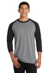 Port & Co Core Blend 3/4-Sleeve Raglan Tee PC55RS