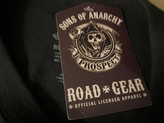 Sons Of Anarchy Grim Reaper Official Road Gear Men’s T-Shirt 2XL Black .