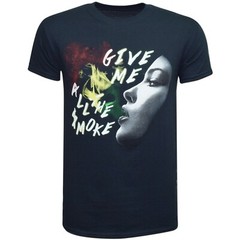 Give Me All The Smoke Screen Printed NEW T-Shirt Adult Tee Graphic Fashion