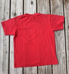 Vintage Hamburglar McDonald’s Graphic T-Shirt L Hanes Heavyweight 50/50 Red 90s