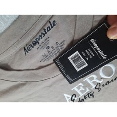 Aeropostale Men XL Oversized Fit Embroidery Art Logo T-Shirt Short Sleeve Cotton