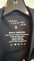 🌟 Grupo Frontera Jugando A Que No Pasa Nada Tour 2024 ORIG MERCH Tshirt S