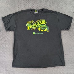 John Deere T Shirt Everything is Negotiable Except My Tractor Black Men XL