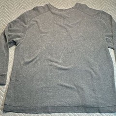 Method Mens XXL Heather Charcoal Gray Thermal Waffle Knit Long Sleeve V-Neck