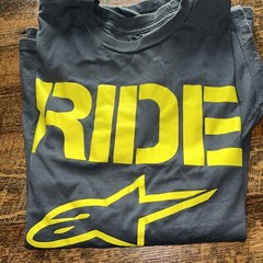 Alpinestars Ride 4.0 T-Shirt (M) Motorcycle Street Bike Dirt Bike