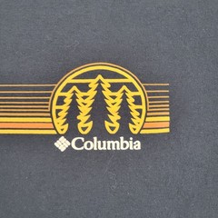 Columbia Shirt Mens XL Black Greater Outdoor Gear Graphic Forrest Trees