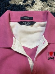 One Man I Love Dubai United Arab Emirates Embroidered Polo Shirt