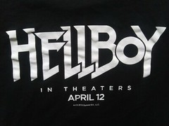 Hellboy Movie T Shirt 2019 Promo Promotional Mike Mignola Hes Got Demons s Large