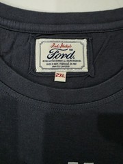 Ford Motor Company Spellout Logo Auto Promo T-Shirt American Needle 2XL