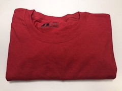 Russell Athletic Big Men’s T-Shirt, Cotton, 3XL(54-56), Red, Black or Gray
